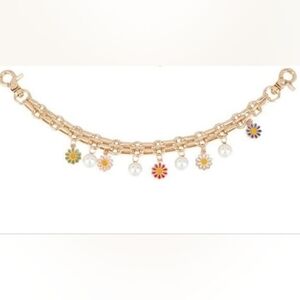 NEW🌼Gold Daisy Bag Charm.